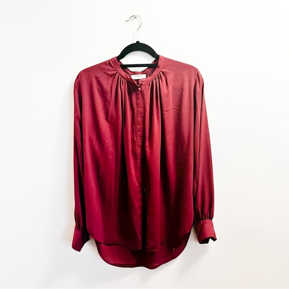 Babaton Long-Sleeve Button Up Blouse - Picture 1 of 2